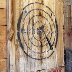 Jumping Jackalope Axe Throwing - Bullseye!!