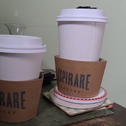Ispirare Coffee - Have to grab 2 coffees for those rough days. Winter Blend is my fave.