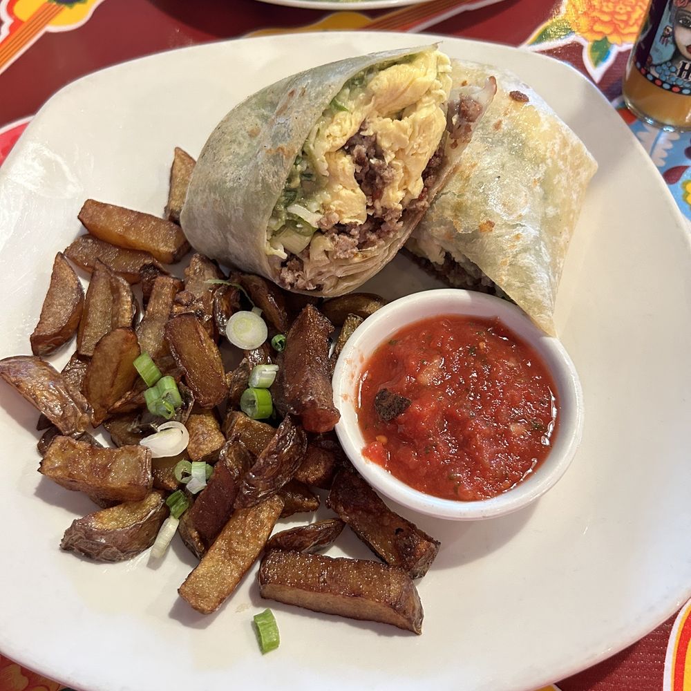 Chorizo Breakfast Burrito