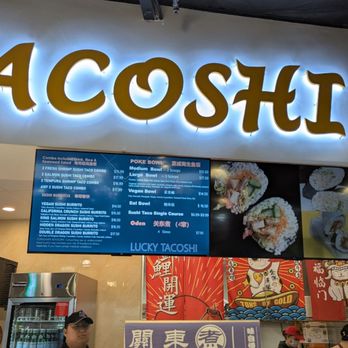 Lucky Tacoshi - Menu - Poke Near Me - West Covina, California