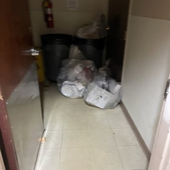Comfort Inn East - This was a room they keep their garbage it's close to the first floor snack machine. - Hotels Near Me - Evansville, Indiana