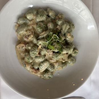 Grazie Bistro - Spinach gnocchi with bacon - Pizza Near Me - Lawrenceville, New Jersey