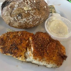 Tin Cup Sports Bar & Grill - Grouper Dinner