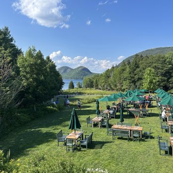 Jordan Pond House - Dining with a view! - Seafood Near Me - Seal Harbor, Maine Jordan Pond House - Dining with a view! - Seafood Near Me - Seal Harbor, Maine