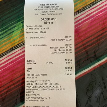 Fiesta Taco - Tacos Near Me - Pleasanton, California Fiesta Taco - Tacos Near Me - Pleasanton, California