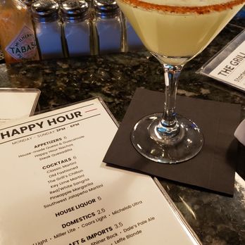 The Grill - The jalapeno martini - New American Near Me - San Angelo, Texas