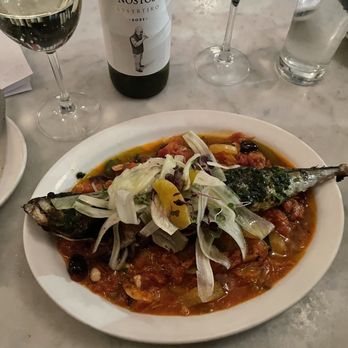 Neptune Oyster - Whole Roasted Rockport Mackerel ' Veracruz ' - Seafood Near Me - Boston, Massachusetts