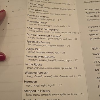 The Aviary - Menu - Cocktail Bars Near Me - Chicago, Illinois The Aviary - Menu - Cocktail Bars Near Me - Chicago, Illinois