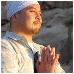 C Pete Lee - A few moments after meditating in Joshua Tree National Park.