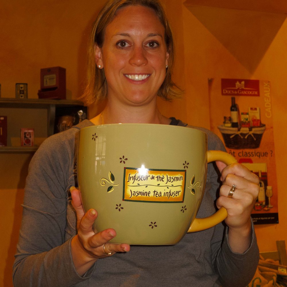 Noailles - They sell ware for your coffee and tea.  This mug is only 60 Euro. - Cafes Near Me - Sète, 34