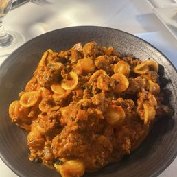 ORECCHIETTE VODKA BOLOGNESE ORECCHIETTE VODKA BOLOGNESE