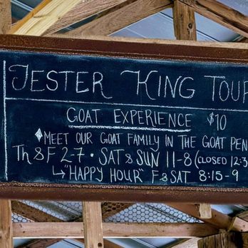 Jester King Brewery - Sign with Different Experiences and Pricing - Breweries Near Me - Austin, Texas