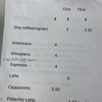 Ethopia Coffee - Menu - Coffee & Tea Near Me - West Allis, Wisconsin Ethopia Coffee - Menu - Coffee & Tea Near Me - West Allis, Wisconsin