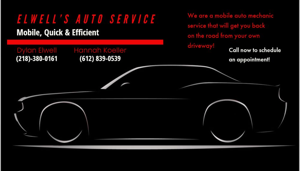 ELWELL’S AUTO SERVICE Hermantown, Minnesota Auto Repair Phone