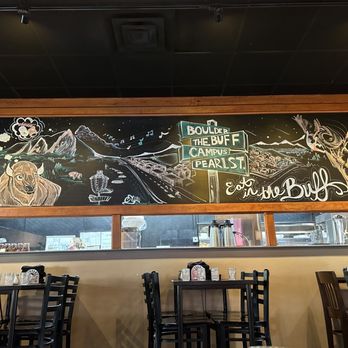 The Buff Restaurant - Mural inside - Breakfast & Brunch Near Me - Boulder, Colorado The Buff Restaurant - Mural inside - Breakfast & Brunch Near Me - Boulder, Colorado