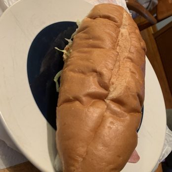 Hacienda El Dorado - Torta - enormous!!  It's like a whole loaf of bread. - Mexican Near Me - Montgomery, Illinois