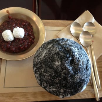 Okrumong - black snow bowl - Desserts Near Me - Torrance, California