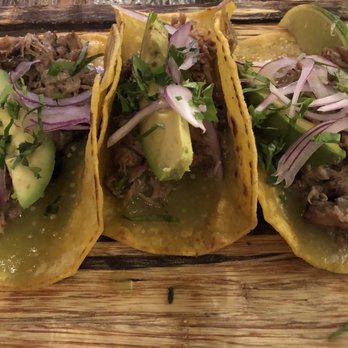 PURO ceviche bar - Carnitas tacos - very soft and flavorful - Wine Bars Near Me - Boston, Massachusetts PURO ceviche bar - Carnitas tacos - very soft and flavorful - Wine Bars Near Me - Boston, Massachusetts