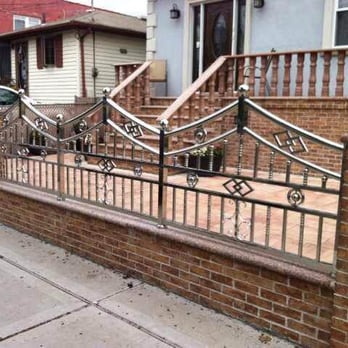Luxurious Stainless Steel - a brick and iron fence - General Contractors Near Me - Brooklyn, New York Luxurious Stainless Steel - a brick and iron fence - General Contractors Near Me - Brooklyn, New York