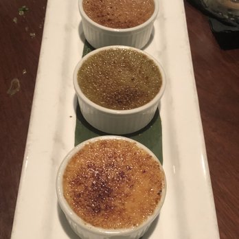 Kobe - Creme brûlée trio - Japanese Near Me - Ashland, Oregon Kobe - Creme brûlée trio - Japanese Near Me - Ashland, Oregon