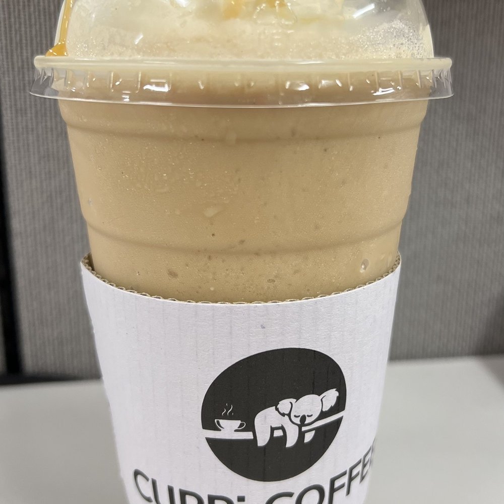 Cuppi Coffee - Caramel Espresso Frapp - Coffee & Tea Near Me - Dumfries, Virginia Cuppi Coffee - Caramel Espresso Frapp - Coffee & Tea Near Me - Dumfries, Virginia