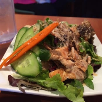 Sushi World - salmon skin salad - Sushi Bars Near Me - Cypress, California