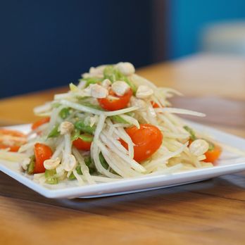 Evelyn's Coffee & Banh Mi - Papaya salad - delicious! - Vietnamese Near Me - Akron, Ohio Evelyn's Coffee & Banh Mi - Papaya salad - delicious! - Vietnamese Near Me - Akron, Ohio