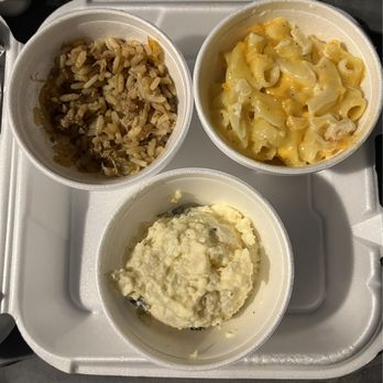 Kaylo's BBQ - Filthy Rice, Mac n Cheese, Potato Salad (1/2 cup servings) - Barbeque Near Me - Sacramento, California Kaylo's BBQ - Filthy Rice, Mac n Cheese, Potato Salad (1/2 cup servings) - Barbeque Near Me - Sacramento, California