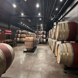 The barrel room