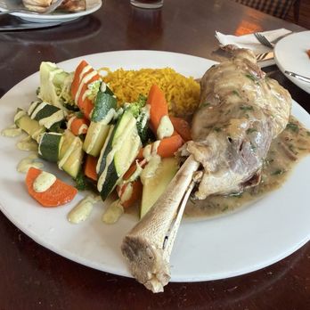 International Cuisine - Nothing like this lamb shank to die for and service it was fantastic I really recommend it. - Mediterranean Near Me - Pacific Grove, California International Cuisine - Nothing like this lamb shank to die for and service it was fantastic I really recommend it. - Mediterranean Near Me - Pacific Grove, California