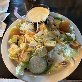 Sandollar Restaurant & Marina - 1/2 of side salad (we split an entree and sides) - American Near Me - Jacksonville, Florida