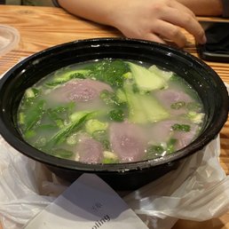 5. Cabbage and Pork Boiled Dumpling (+ soup)