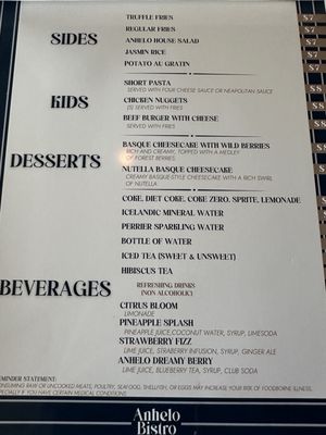 Menu photo 3 Anhelo Bistro San Antonio, TX Menu photo 3 Anhelo Bistro San Antonio, TX