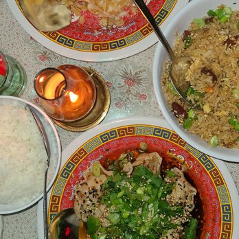 Fortunate Son - Shrimp and pork dumplings, shrimp fried rice, honey walnut shrimp - Chinese Near Me - San Diego, California