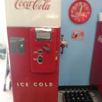 Cool Stuff - 1953 Coke machine in working order.  Has drinking fountain- very rare. - Gift Shops Near Me - Atascadero, California