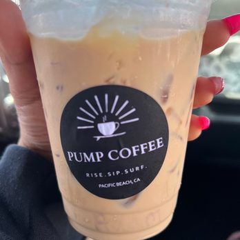 Pump Coffee - White mocha americano - Coffee & Tea Near Me - San Diego, California Pump Coffee - White mocha americano - Coffee & Tea Near Me - San Diego, California