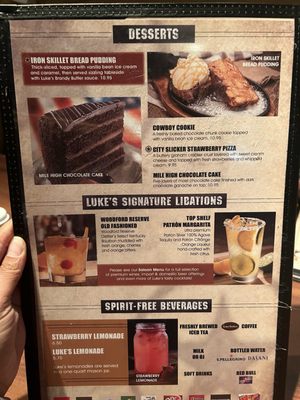 Menu photo 2 Cool Hand Luke's Tulare, CA Menu photo 2 Cool Hand Luke's Tulare, CA