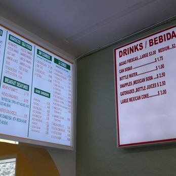 Taqueria Pacifica - Menu - Mexican Near Me - Pacifica, California