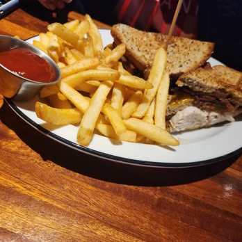 54th Street Restaurant & Drafthouse - Triple stack sandwich - American Near Me - Euless, Texas 54th Street Restaurant & Drafthouse - Triple stack sandwich - American Near Me - Euless, Texas
