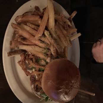 Jackson Ave Pub - Burger with fries - Burgers Near Me - Naperville, Illinois Jackson Ave Pub - Burger with fries - Burgers Near Me - Naperville, Illinois
