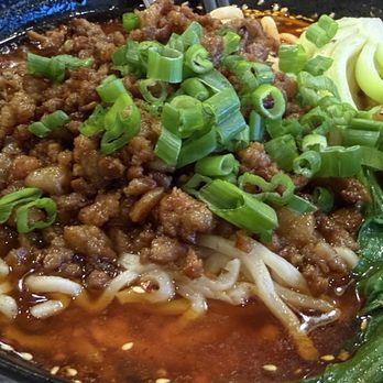 Little Chengdu - 3. Zhongqing Style Noodle Soup with Pork 重慶小麵 - Szechuan Near Me - Millbrae, California