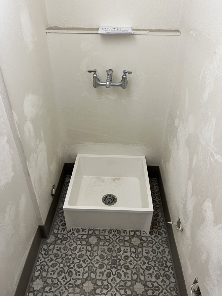 Slide of Backed Up Plumbing