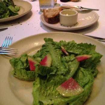 Chez Panisse - Lettuce salad with radishes - New American Near Me - Berkeley, California