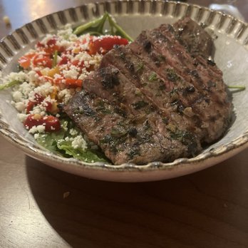 NOM Mexican Table + Tequila Bar - Steak bowl with spinach, peppers, cheese - New Mexican Cuisine Near Me - Morristown, New Jersey NOM Mexican Table + Tequila Bar - Steak bowl with spinach, peppers, cheese - New Mexican Cuisine Near Me - Morristown, New Jersey