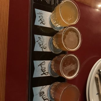 Moose's Tooth - Beer flight - Pizza Near Me - Anchorage, Alaska Moose's Tooth - Beer flight - Pizza Near Me - Anchorage, Alaska