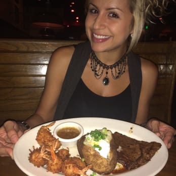 Outback Steakhouse - Happy camper :-) - Steakhouses Near Me - Arcadia, California
