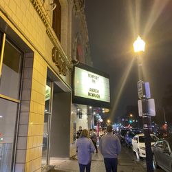 Newport Music Hall - Sign: Andrew McMahon