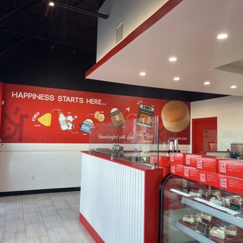 Nikko's Cheesecakes - Inside & Cute Wall Decor - Desserts Near Me - Houston, Texas