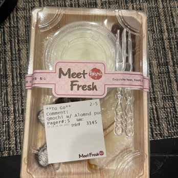 Meet Fresh - Qmochi and almond pudding - Desserts Near Me - Chandler, Arizona Meet Fresh - Qmochi and almond pudding - Desserts Near Me - Chandler, Arizona