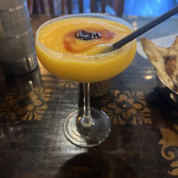 Sula Indian Restaurant - Mango Passionfruit Bellini - yum! - Indian Near Me - Vancouver, British Columbia Sula Indian Restaurant - Mango Passionfruit Bellini - yum! - Indian Near Me - Vancouver, British Columbia